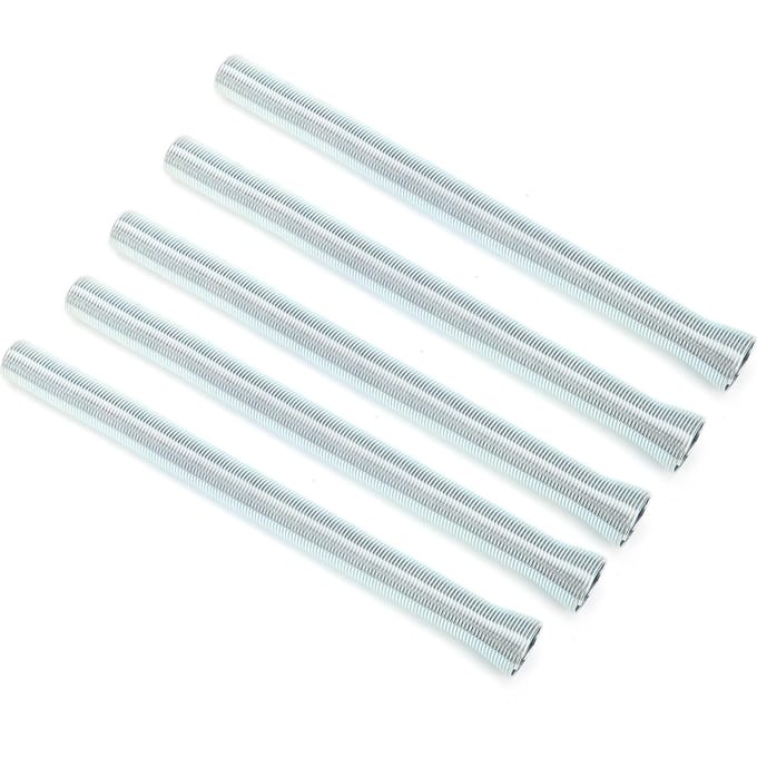 5 Stuks Buigveer Elastische Gebogen Zachte Buis Set Veerstaal Buigbuis Accessoires white