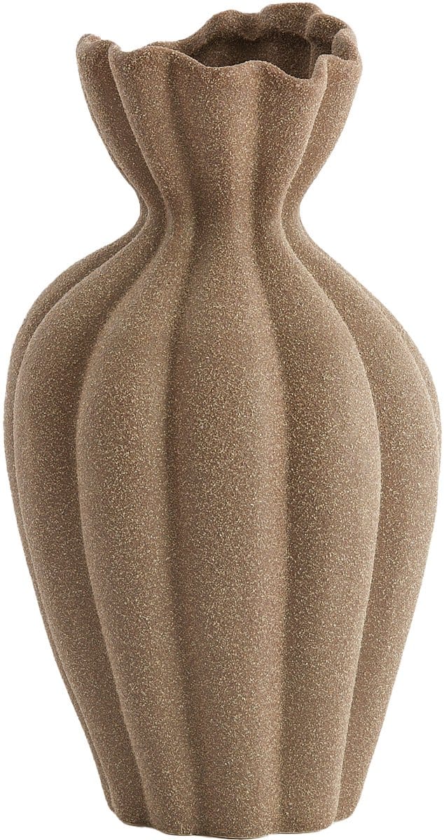 Light & Living - Vaas SILLIAN - Ø19x35.5cm - Bruin