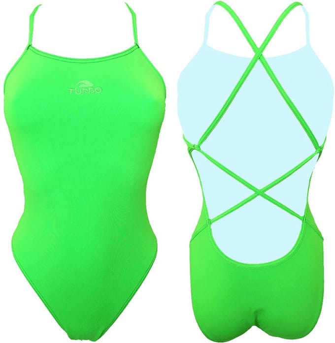 Turbo Patron Sirene Zwemkleding Groen XL Vrouw