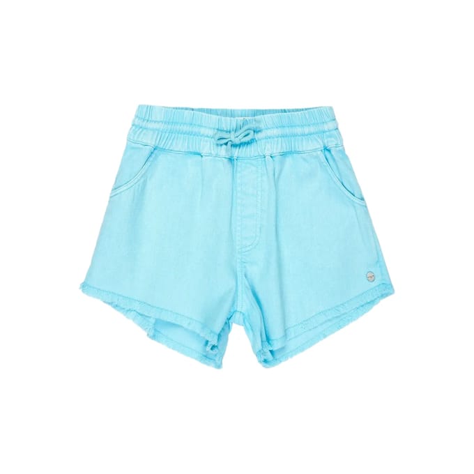 Roxy Scenic Route Twill Rg Korte Broek Blauw 14 Years Meisje