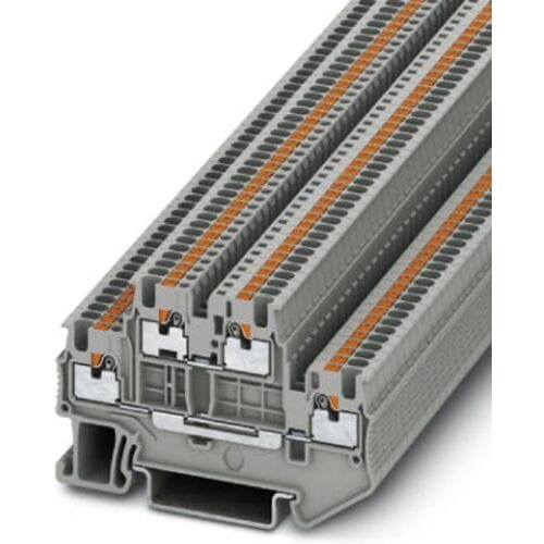 Phoenix Contact 3208511 Klem 2-etages 3.5 mm Snelaansluiting Grijs 50 stuk(s)