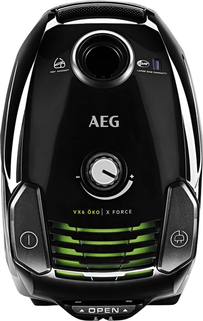 AEG VX6-2-PARK - Stofzuiger met zak - Parketborstel - 800W - Bruin/Zwart