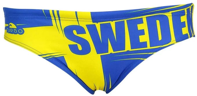 Turbo Sweden Zwemslip Blauw 4XL Man