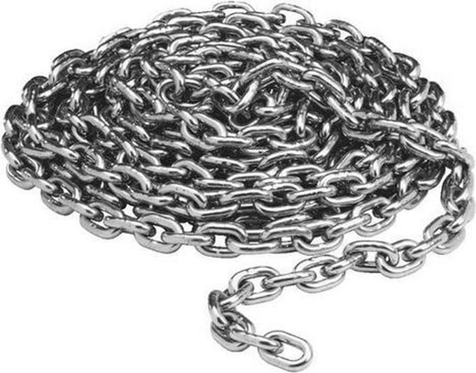 Hollex DIN 766 RVS Ankerketting 10mm - 50 meter