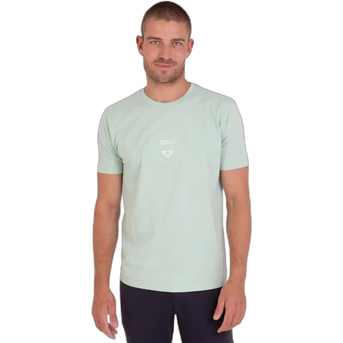 T-shirt met ton-sur-ton bedrukking Camberabero