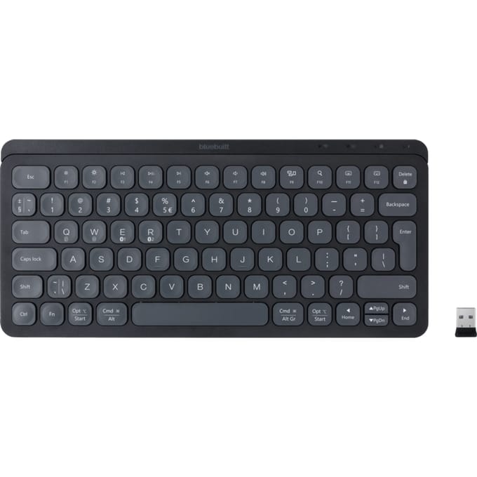 BlueBuilt Draadloos Bluetooth Toetsenbord Premium Mini QWERTY