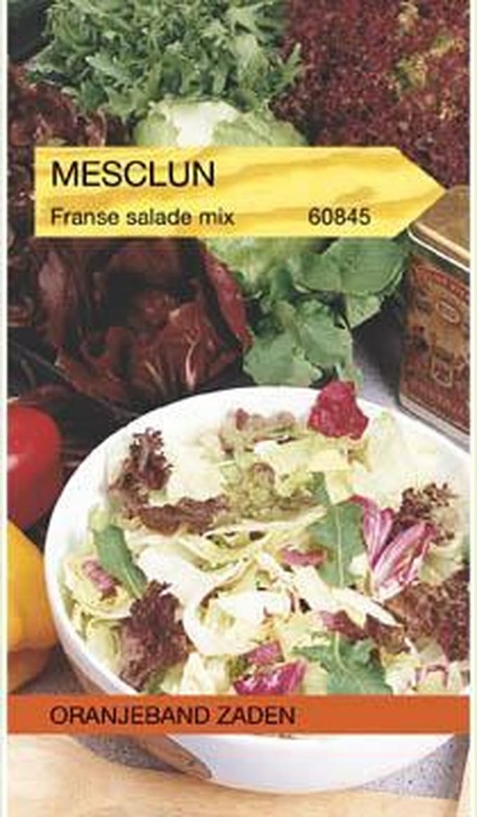 Oranjebandzaden -  Mesclun Franse Salade Mix