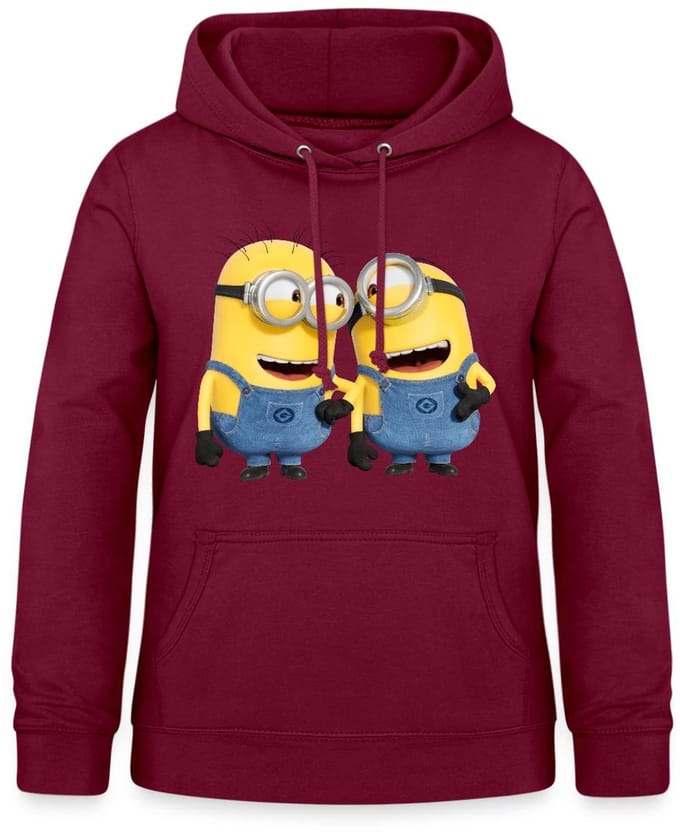 Minions Phil En Stuart Grappig Hoodie Dames