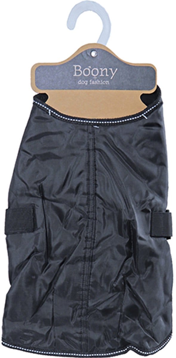 Boony hondenjas waterproof basic zwart 35 cm