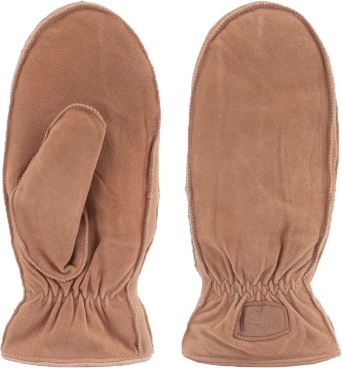 Warmbat Dames Wanten - Bruin - Maat L