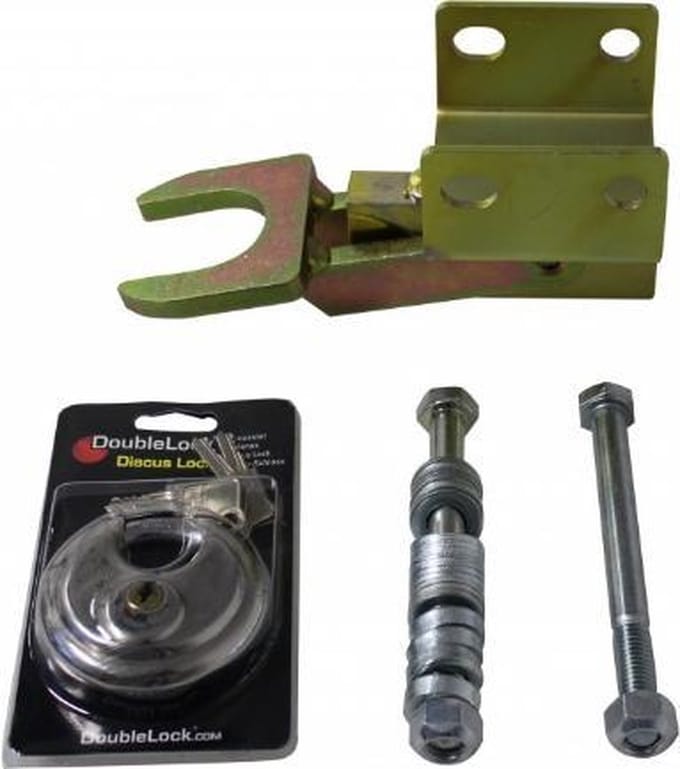 Double Lock Condor Fixed lock koppelingsslot ongeremd type B horizontale boutbevestiging geen SCM keur
