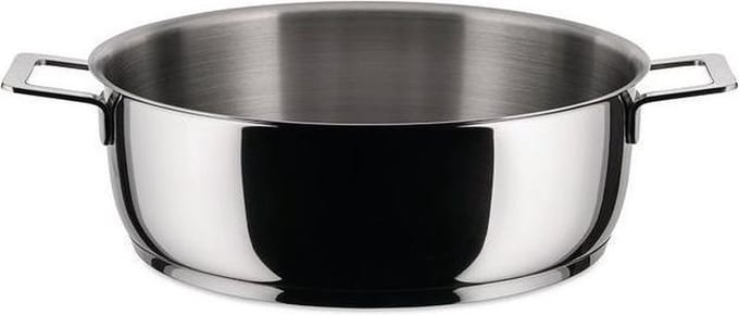 Alessi Braadpan Pots&Pans - AJM102/28 - ø 28 cm / 5.5 liter - door Jasper Morrison