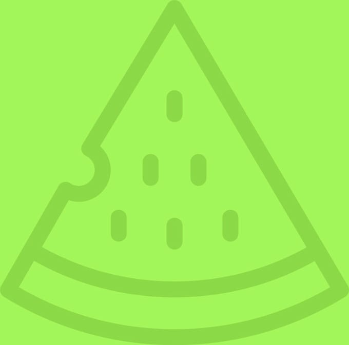 Strandlaken - Watermelon