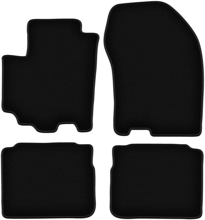 BASIC zwarte veloursmatten voor: Suzuki SX-4 S-Cross FL crossover (2018-)