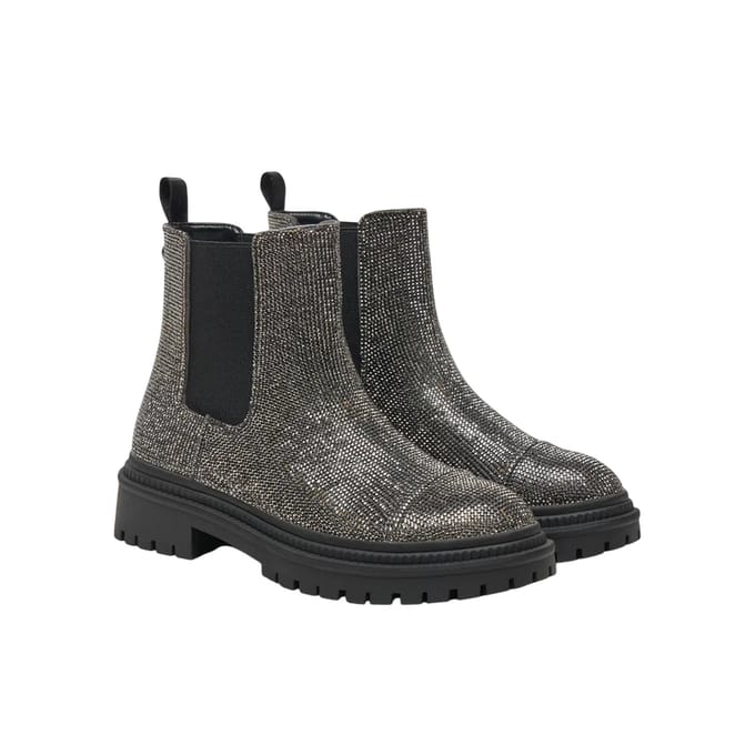 Steve Madden Dames/Dames Moonlit Chelsea Laarzen (Tinnen)