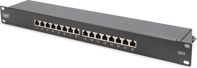 Digitus DN-91616S-B patch paneel 1U