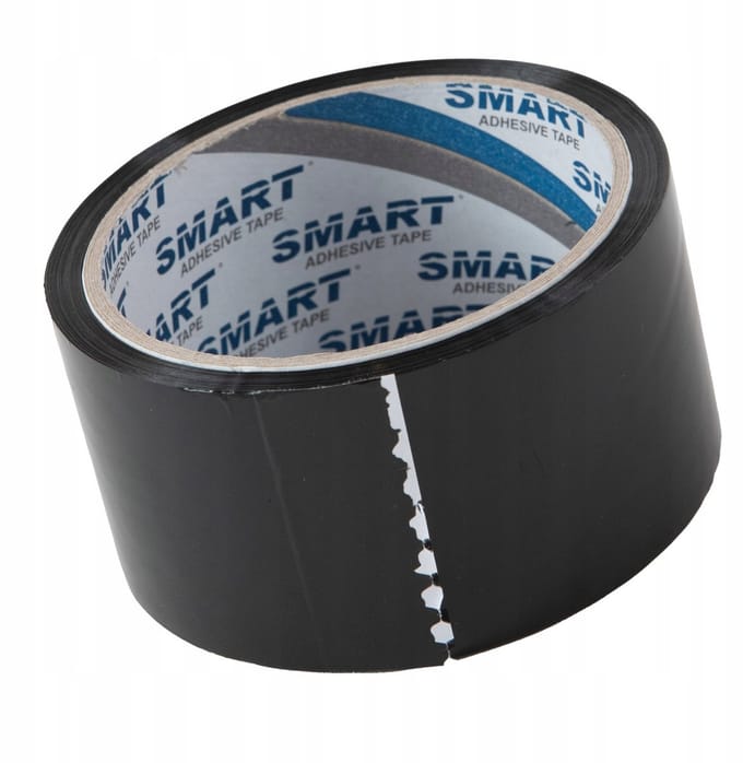 SMART Pakband Zwart 48mm x 45m - Sterk & Dekkend