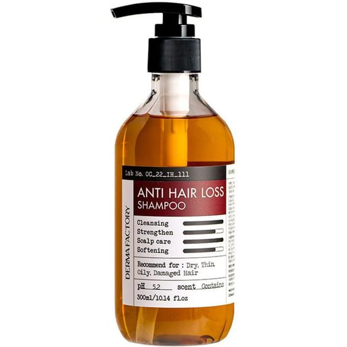 [DERMA FACTORY] Shampoing Anti-Chute 300ml black