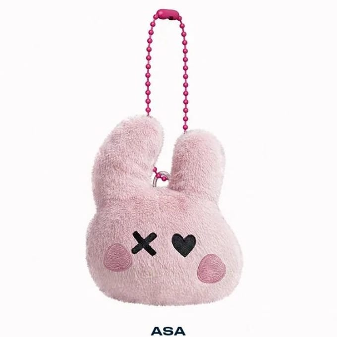 BABYMONSTER - [CHOOM] 3e mini-album pluche sleutelhanger Asa white