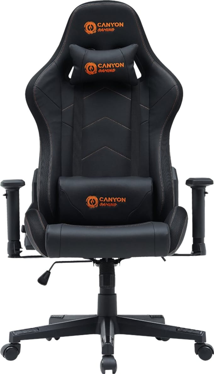 Canyon Irida Serie - Gaming Stoel - RGB Verlichting - PU Eco Leer - Verstelbare Rugleuning