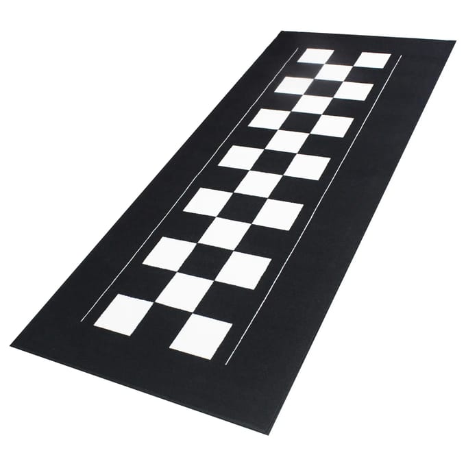 BikeTek Garagemat Checker - Motorfiets - Beschermende mat - Finish - Motor gadget