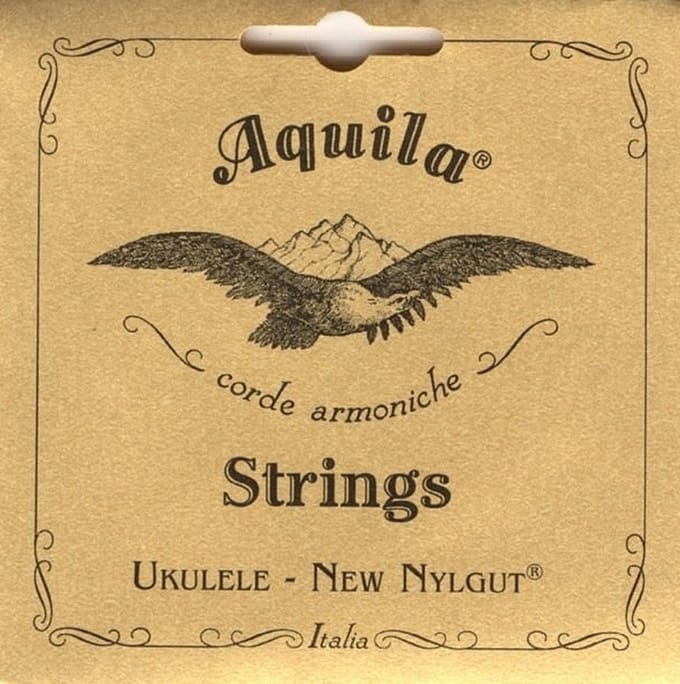 Aquila AQ-4U Nylgut Sopraan Ukulele Snarenset – G-C-E-A