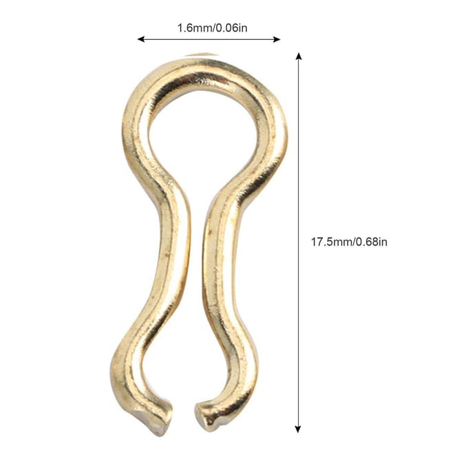 300 STUKS Karpervissen Draadogen Loodgewicht Stalen Legering Schroeven Vorm Lussen Tackle AccessoireM beige