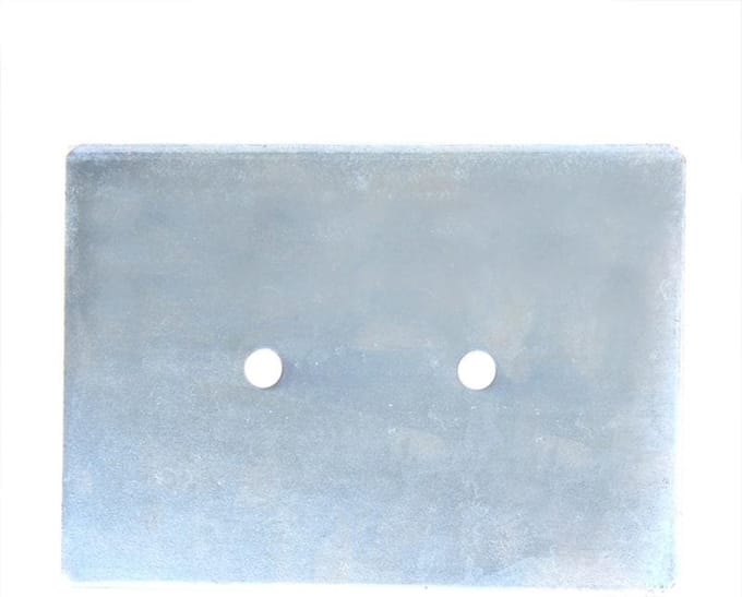 ProPlus Montageplaat staal - 175 x 125 x 3 mm - robuust en duurzaam