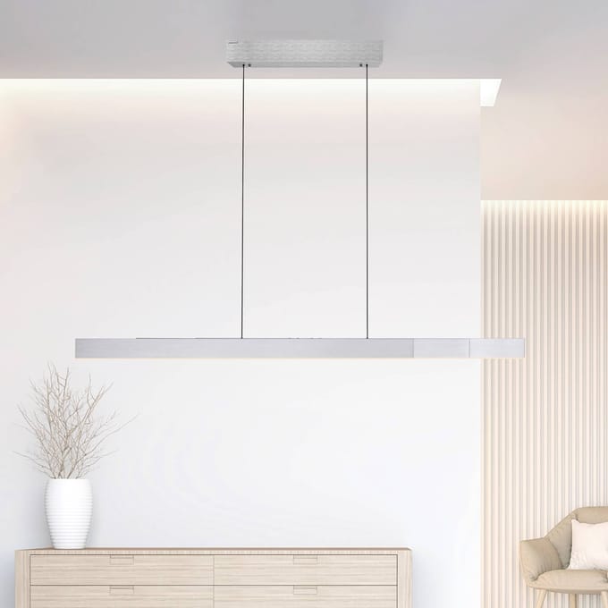 LED hanglamp PURE Moto-Rise, diamant, aluminium, CCT