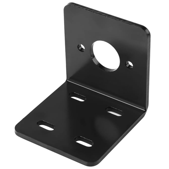 Vaste basis voor hoge hardheid, rechte hoekbeugelondersteuning voor NO. 775 Motor black