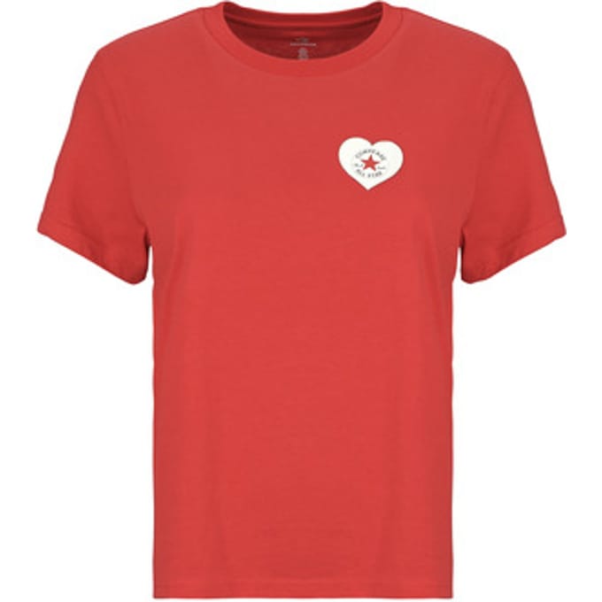 Converse  T-shirt Korte Mouw VALENTINES LOVE CHUCKS STANDARD FIT TEE