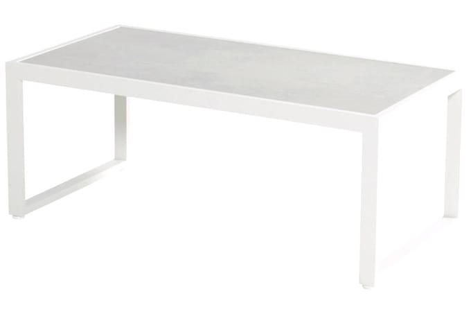 Hartman Tuintafel Notre Dame - Keramische Plaat - 65 x 50 x 125 cm - Wit