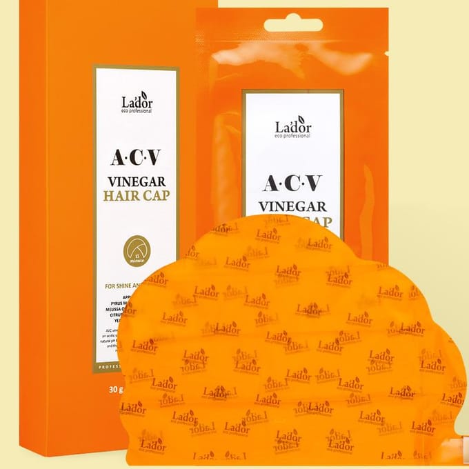 Lador ACV Azijn Haarkap / Hoofdhuid Kalm, Haar Glad orange