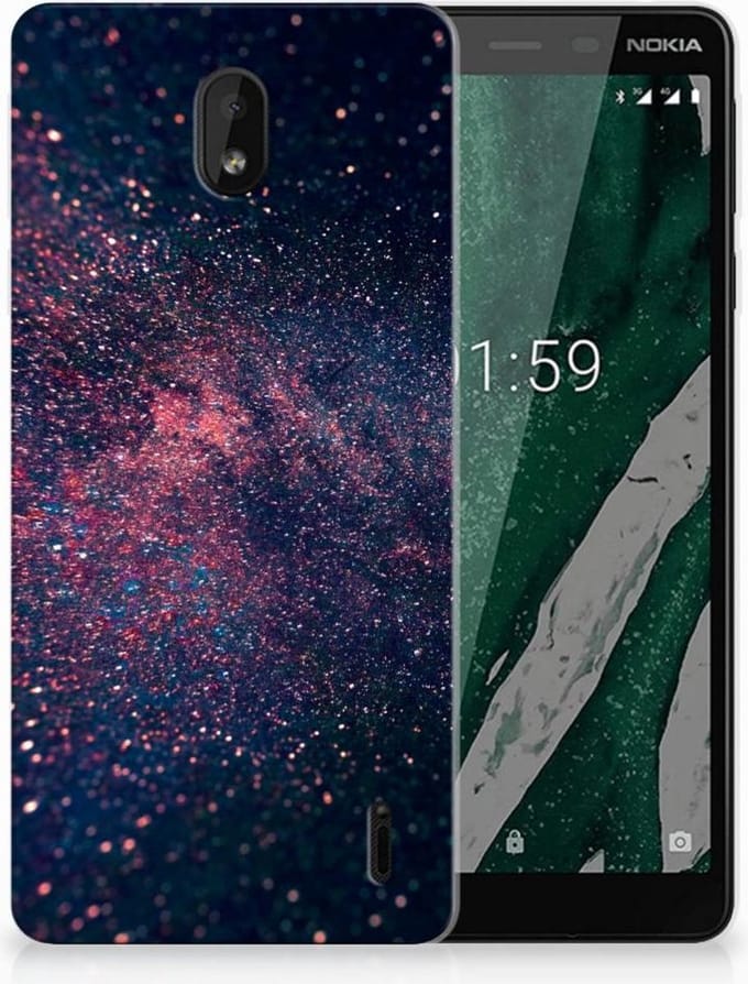 Nokia 1 Plus TPU Hoesje Stars