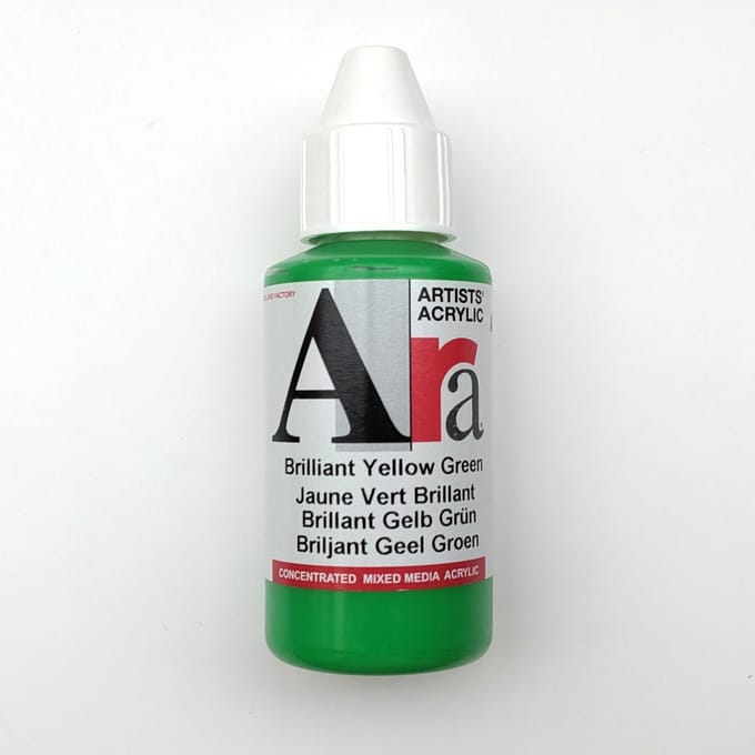 Acrylverf Ara 100ml - Briljant Geel Groen - A283