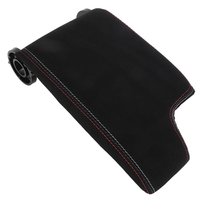 Driekleurig Gestikt Middenconsole Cover Armsteun Doos Deksel Beschermer 8K0 864 207 A Vervanging voor E46 black