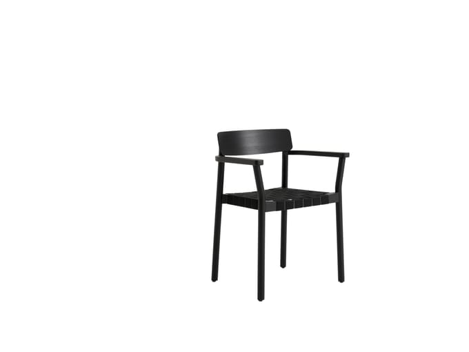 &Tradition Betty TK9 Armleunstoel - black - vlechtwerk zwart
