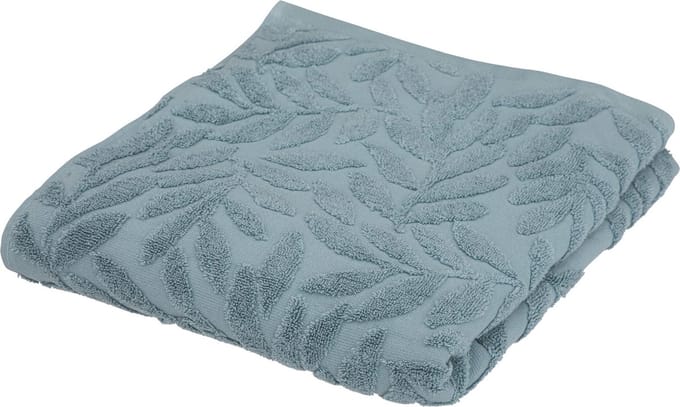 Atmosphera Badlaken / Handdoek Cisel - Katoen -Blauw - 100 x 150 cm