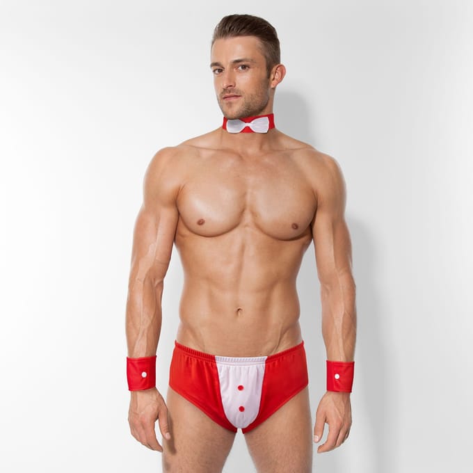 Sexy Kerstman kostuum, 3 stuks