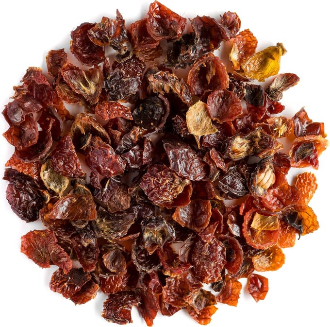 Rozen Bottel Bio Kruiden Thee - Kalmerend Zoet - Gedroogde Rozenbottel Kruidenthee - 350 gram
