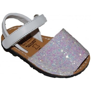 Platte sandalen Colores 207 G Blanco