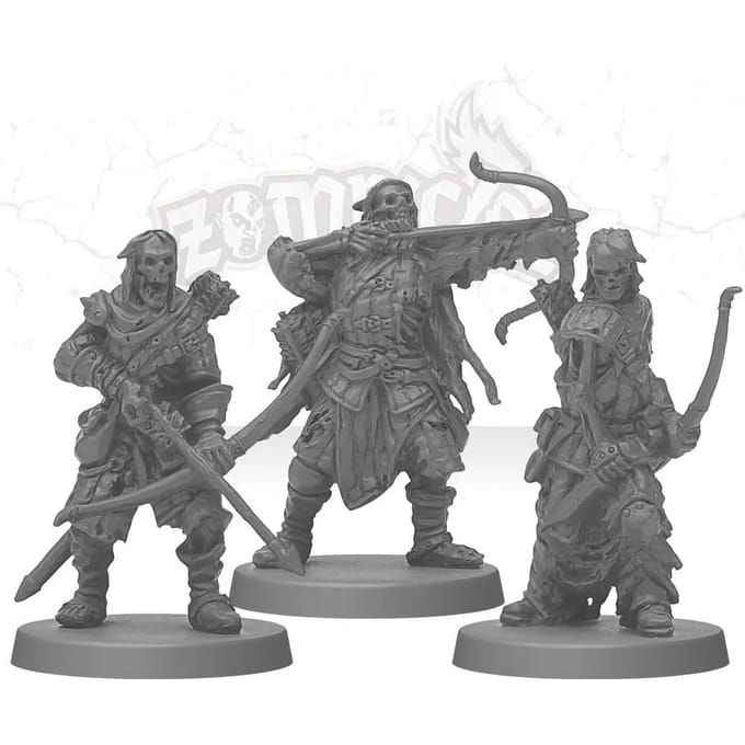 Figurine Edge Zombicide Black Plague : Deadeye Walkers