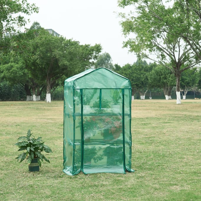 Tuinkas Chaam foliekas 125x69x49 cm groen