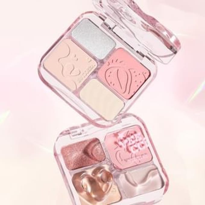 VEECCI - Freely Sculpt Makeup Palette - 2 Types VE02# Cherry Cream - 8.6g