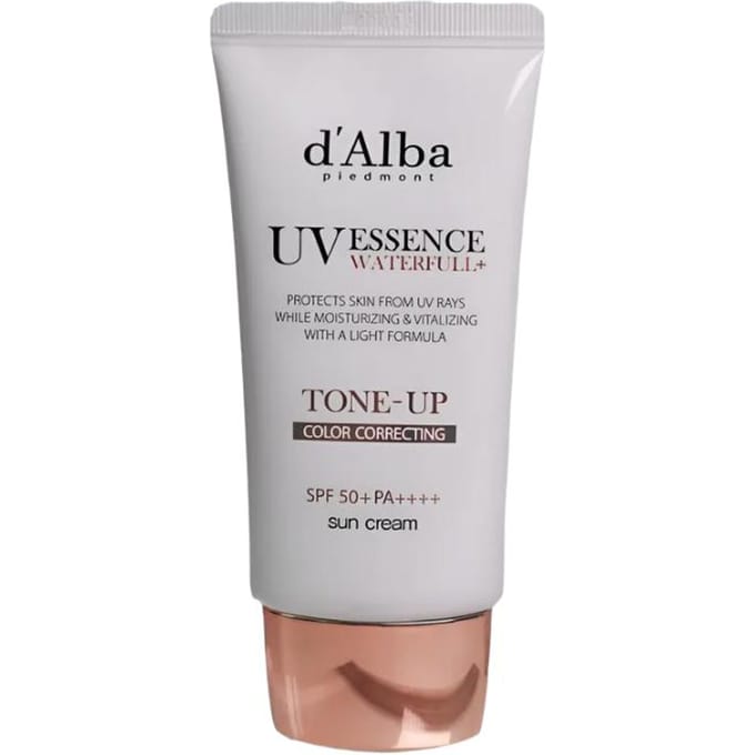 d'Alba Tone-Up Zonnebrandcrème 50ml(ROZE,GROEN) PINK