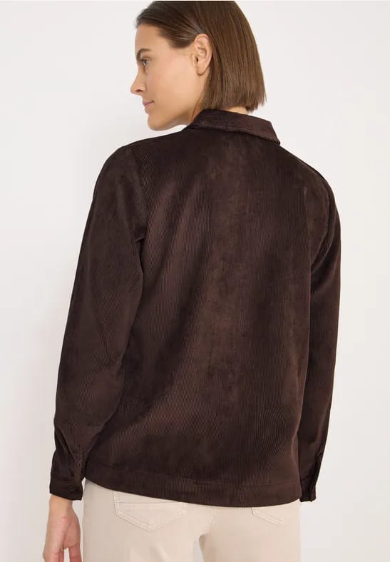 Zachte corduroy blouse