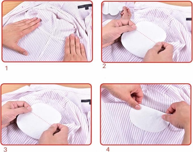 Okselpads 12 paar - anti zweet