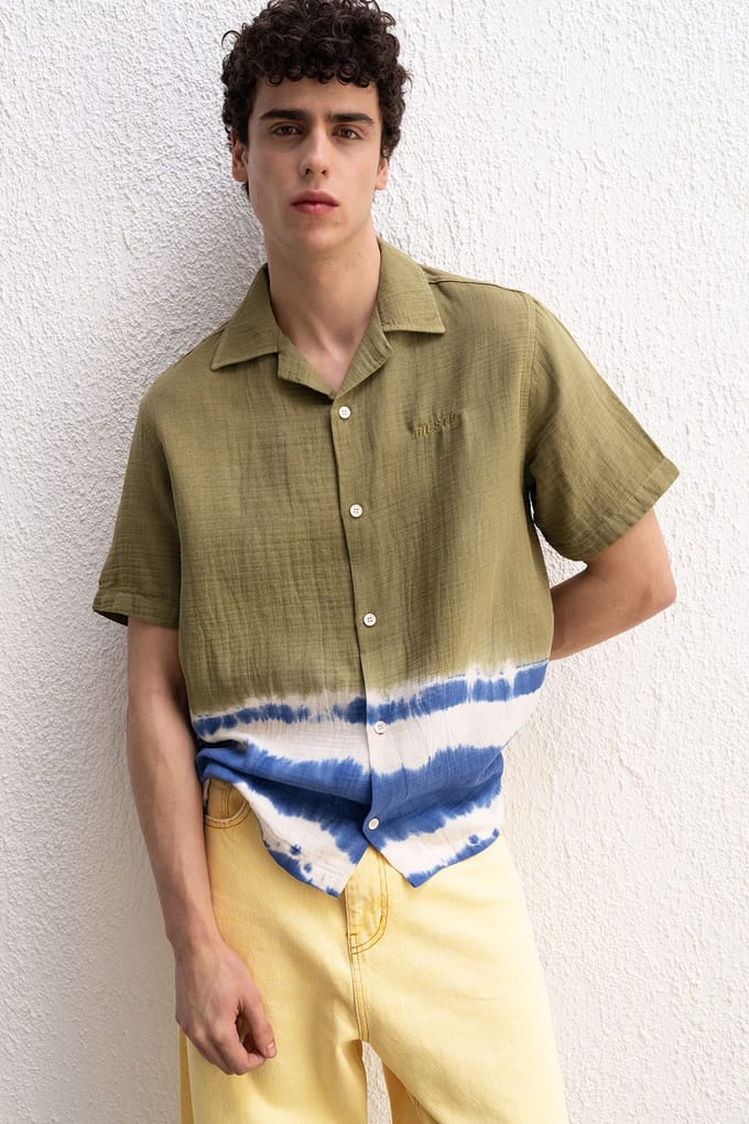 Korte Mouwen Tie-Dye Shirt