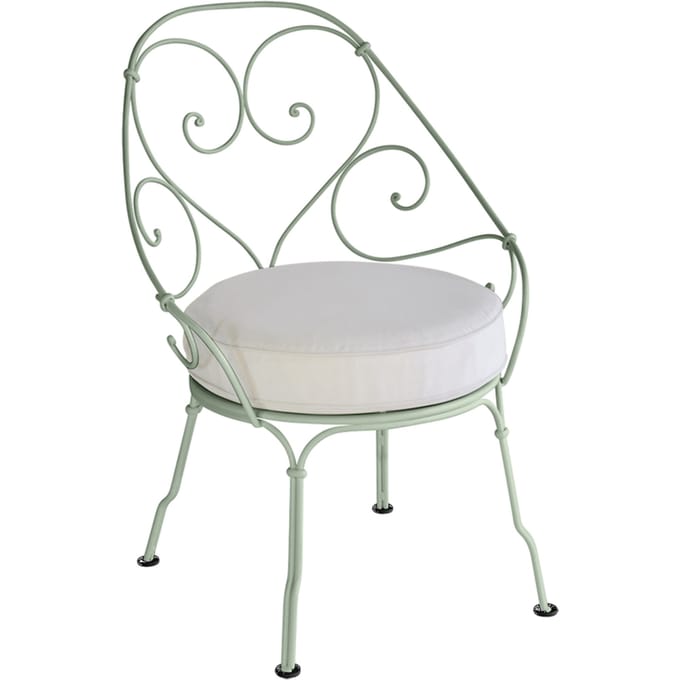 Fermob - 1900 Fauteuil Cabriolet - 82 cactus mat - grijswit - groen