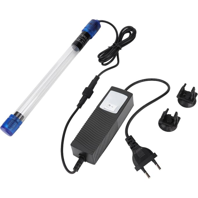 UV Reinigingslamp Vissentank Aquarium Onderwater Algenverwijdering Waterlicht black